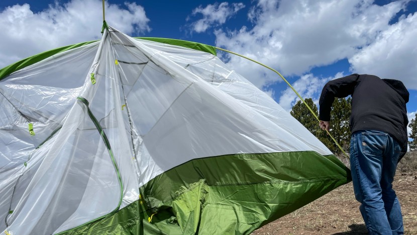 marmot limestone 4 - the limestone 4 can easily be pitched solo.