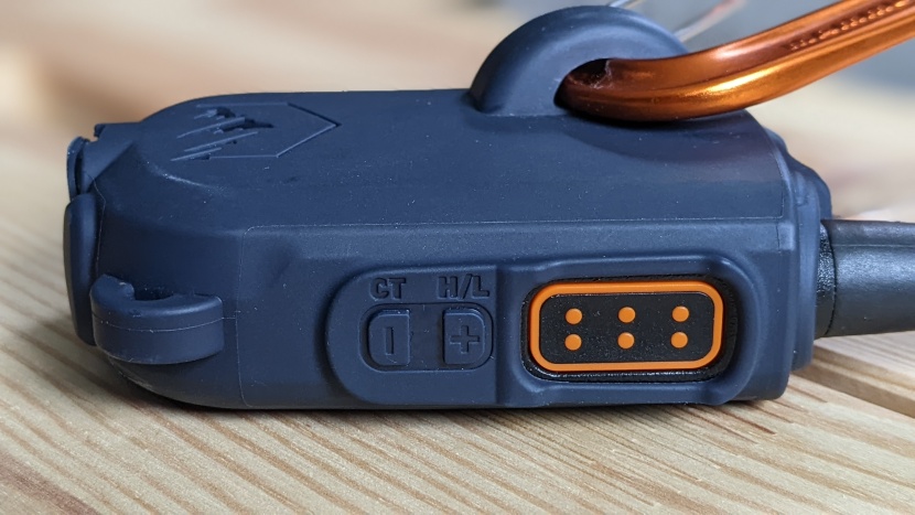 walkie talkies - the streamlined rocky talkies don&#039;t have many buttons so they have...