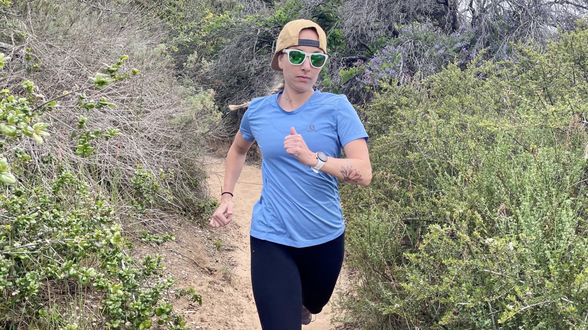 Salomon XA Tee - Women's Review (Coastal runs mean sweaty through dense fog and humidity. We weighed our sweaty shirts after running to get an idea of...)