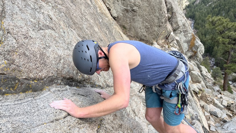 smith summit mips helmet - the smith summit mips during testing at the sport crag. we hesitate...
