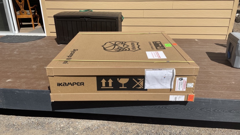 tents that come in sandwich packaging are the easiest to unpack.