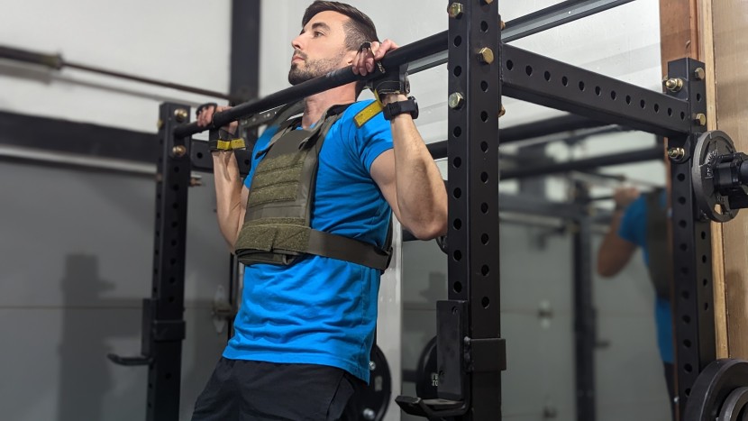weight vest - the rogue boasts open sides and slim shoulder pads; there was no...