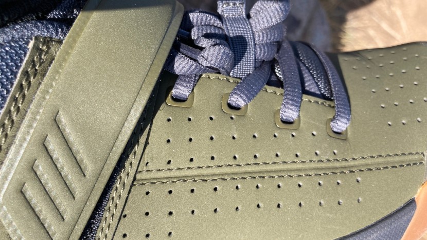 ride concepts wildcat for women - small perforations extend from the toebox through the midfoot to aid...