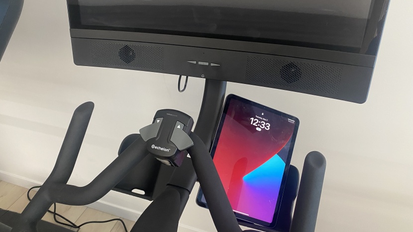 echelon connect ex-8s - there isn&#039;t a good way to bring your own entertainment on the ex-8s