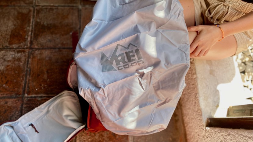 rei co-op ruckpack 40 - the recycled nylon is not quite waterproof enough to withstand a...