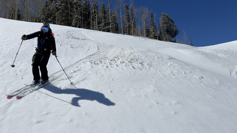 helly hansen alphelia lifaloft insulated - nothing like a little boot top powder on a chilly colorado day.