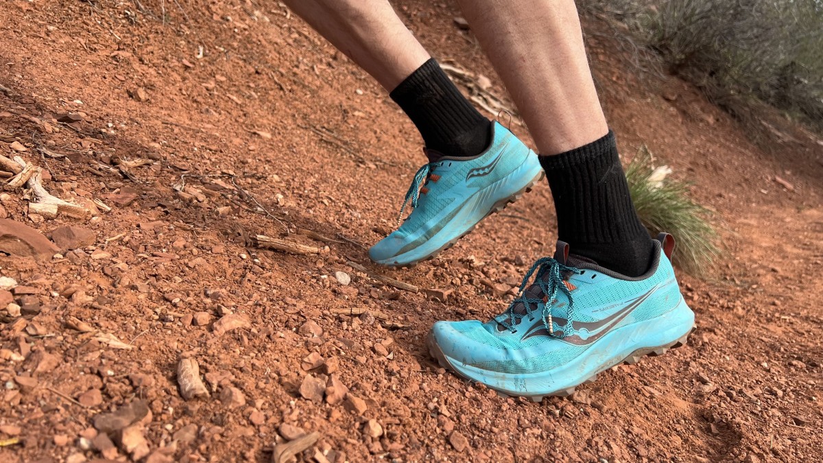 Saucony Peregrine 13 Review (The Peregrine 13 is the most playful shoe we've tested and it provides great confidence in technical terrain.)