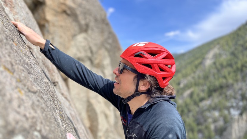 climbing helmet - the black diamond vapor has the best ventilation on the market. it&#039;s...