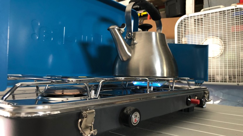 eureka ignite plus - the windscreen on the ignite provided reasonable protection from...