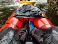 While boating, we were a different shoe on each foot to assess...