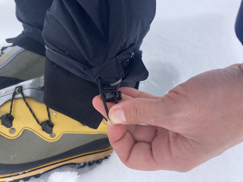 rab downpour eco pant for women - the cinches on the rab downpour eco pants were all easy to operate...