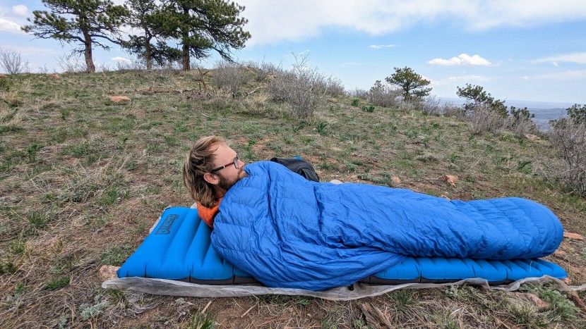sleeping pad - the nemo quasar 3d insulated has plush cushioning that makes...