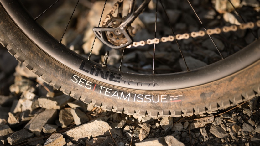 bontrager elite 30 carbon hoops and se5 team issue tires were a...