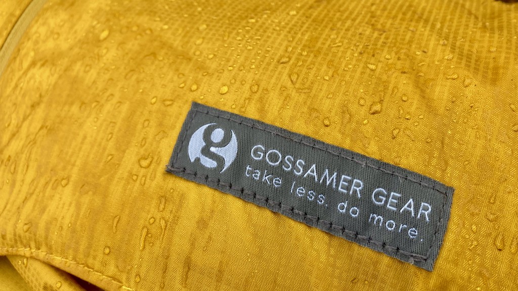 gossamer gear gorilla 50 - the pu coating on the robic ripstop nylon is water resistant under a...