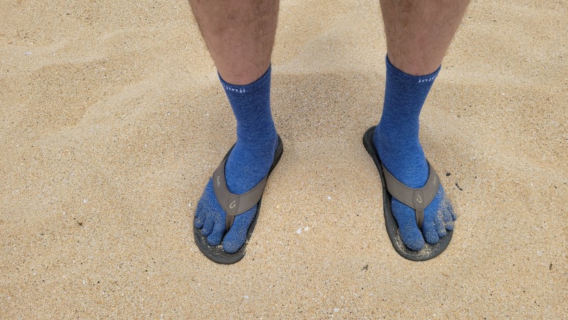 injinji liner crew - the injinji liner crew is the only flip-flop capable sock that has...