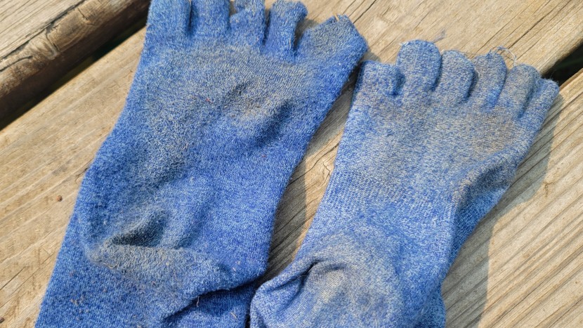 injinji liner crew - after several adventures, the injinji liners are showing a bit of...