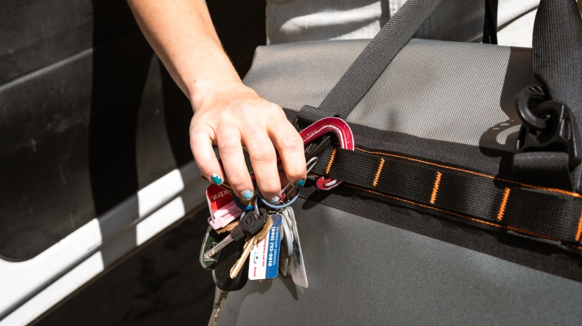 engel hd30 - the handy daisy chains help keep ahold of extra gear.