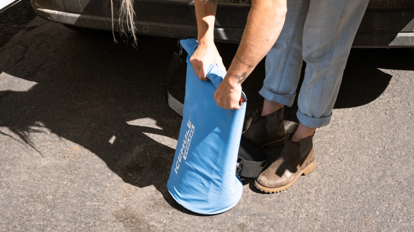 soft cooler - roll-top style bags resemble a drybag and have much of the same...