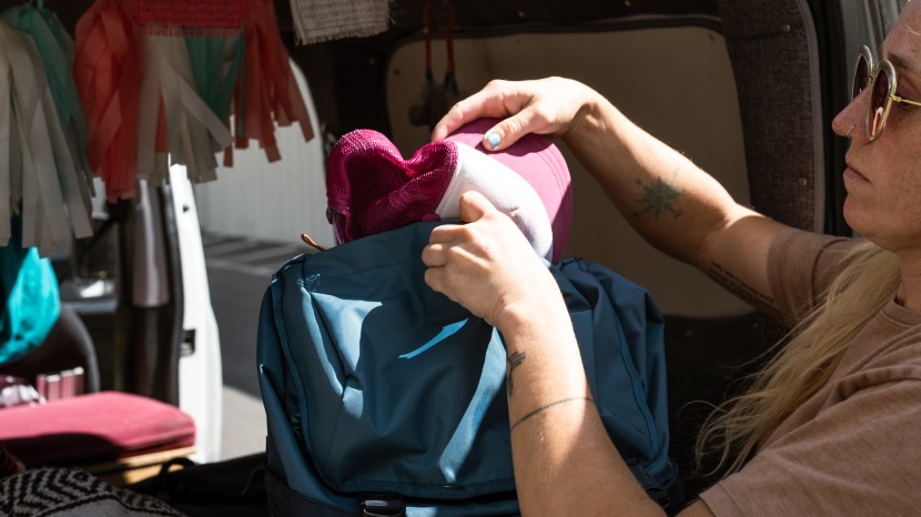 rei co-op cool trail split pack - the top half of the bag packs in all those daily essentials, like...