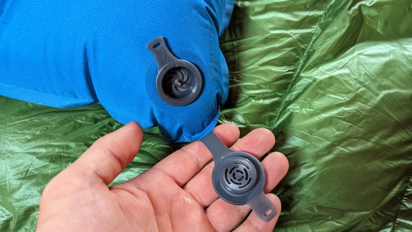 nemo quasar 3d insulated - the one-way valve with a micro-adjustment nozzle makes the quasar 3d...