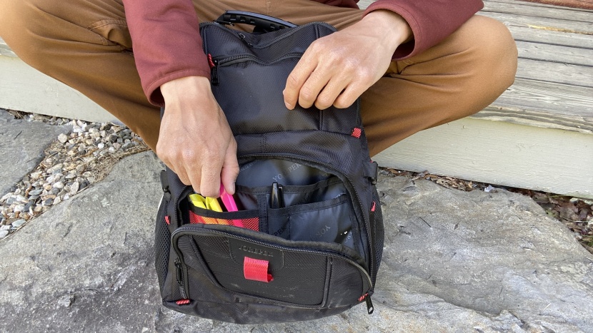 yorepek travel extra large - the accessory pockets have slots for office supplies which helps...