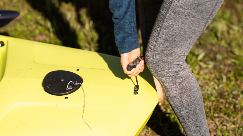 hobie mirage compass - the hobie morage compass is a hefty beast to move around off the...