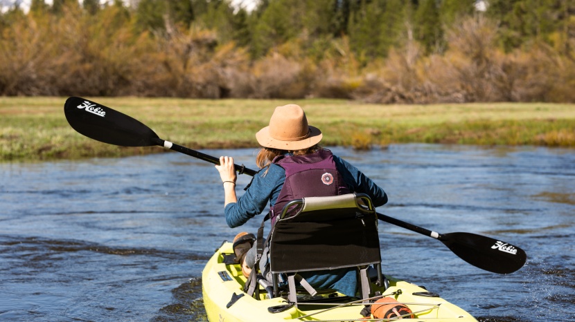 hobie mirage compass - even with the slightly raised seat, the mirage delivers a stable...