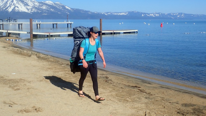 we tested out the portability and comfort of each included pack.