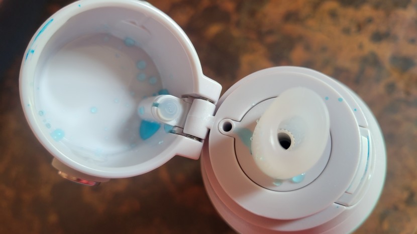 water bottle - although the closed cap didn&#039;t leak, the brita&#039;s straw did leak...