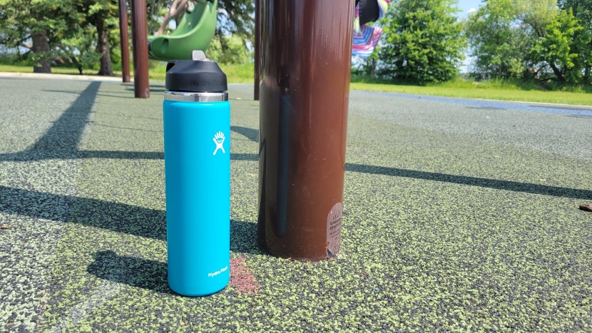hydro flask wide mouth with straw - the hydro flask is mighty well insulated. whether at work or at...