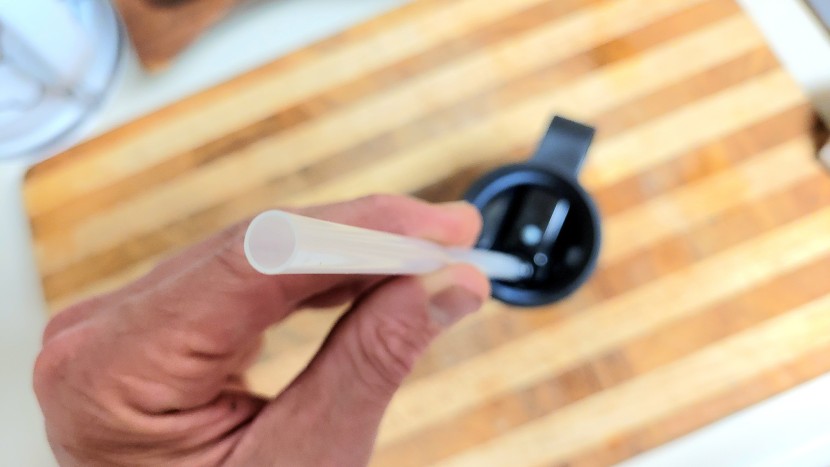 hydro flask wide mouth with straw - the hydro flask wide mouth&#039;s straw is cheap, thin plastic. we felt...