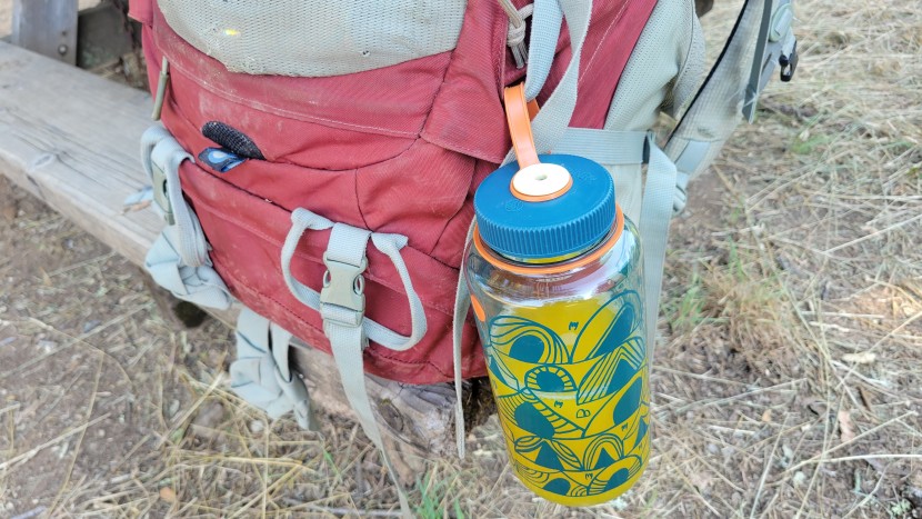 nalgene wide-mouth - although it&#039;s convenient, we recommend not using the lid retainer...