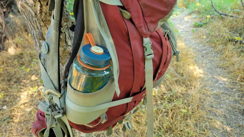 nalgene wide-mouth - the nalgene wide-mouth was made for a backpack.