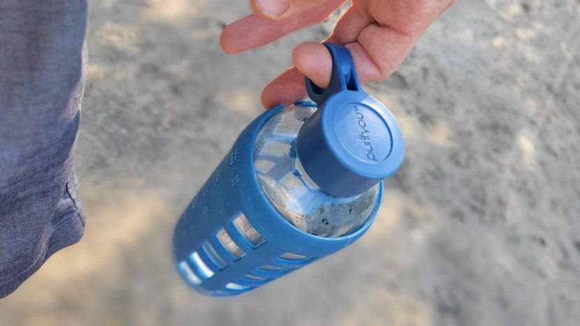 purifyou premium glass - the purifyou premium has a comfortable carry loop that makes it easy...