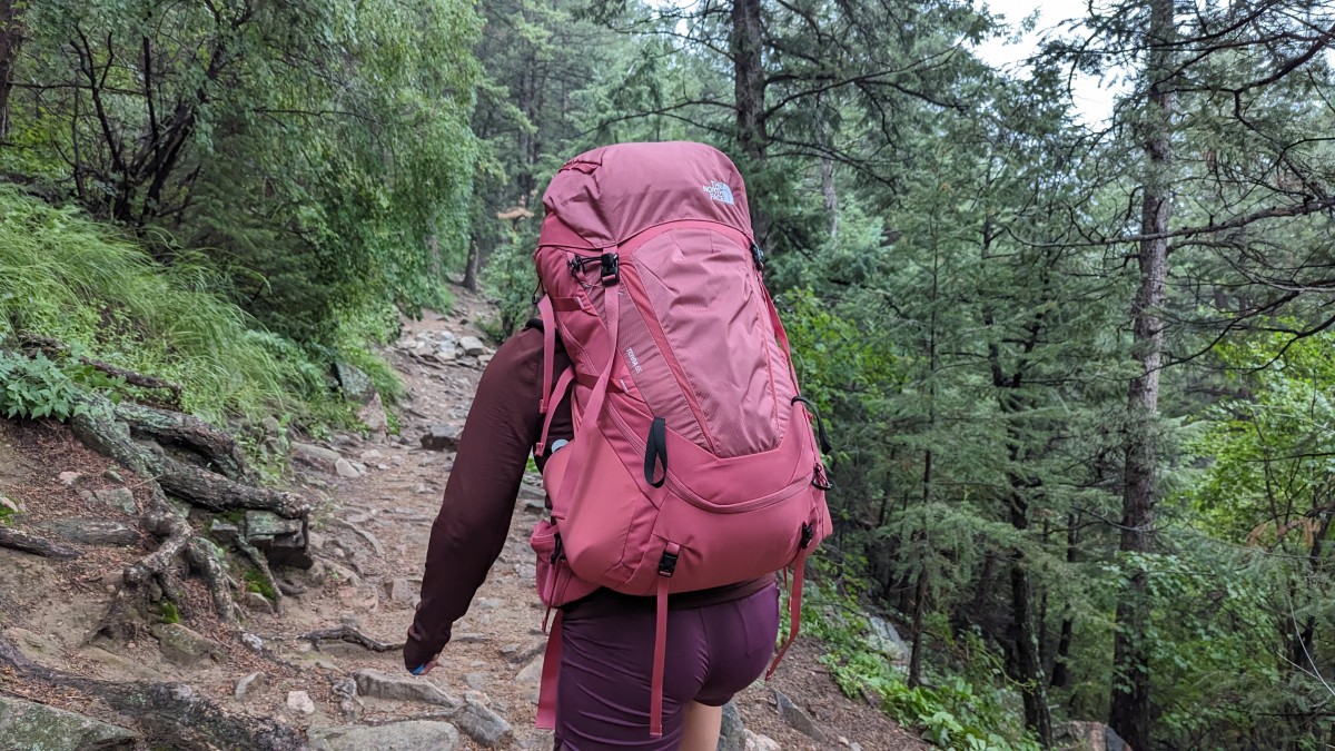 The North Face Terra 55 - Women's Review (The North Face Terra 55 is one of the best women's backpacks we've tested and it's super affordable.)