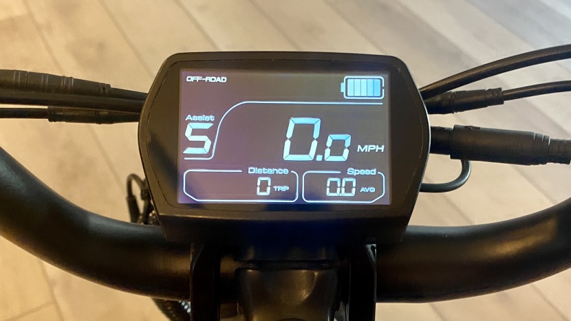 the large and easy to read display on the revv 1 was a tester...
