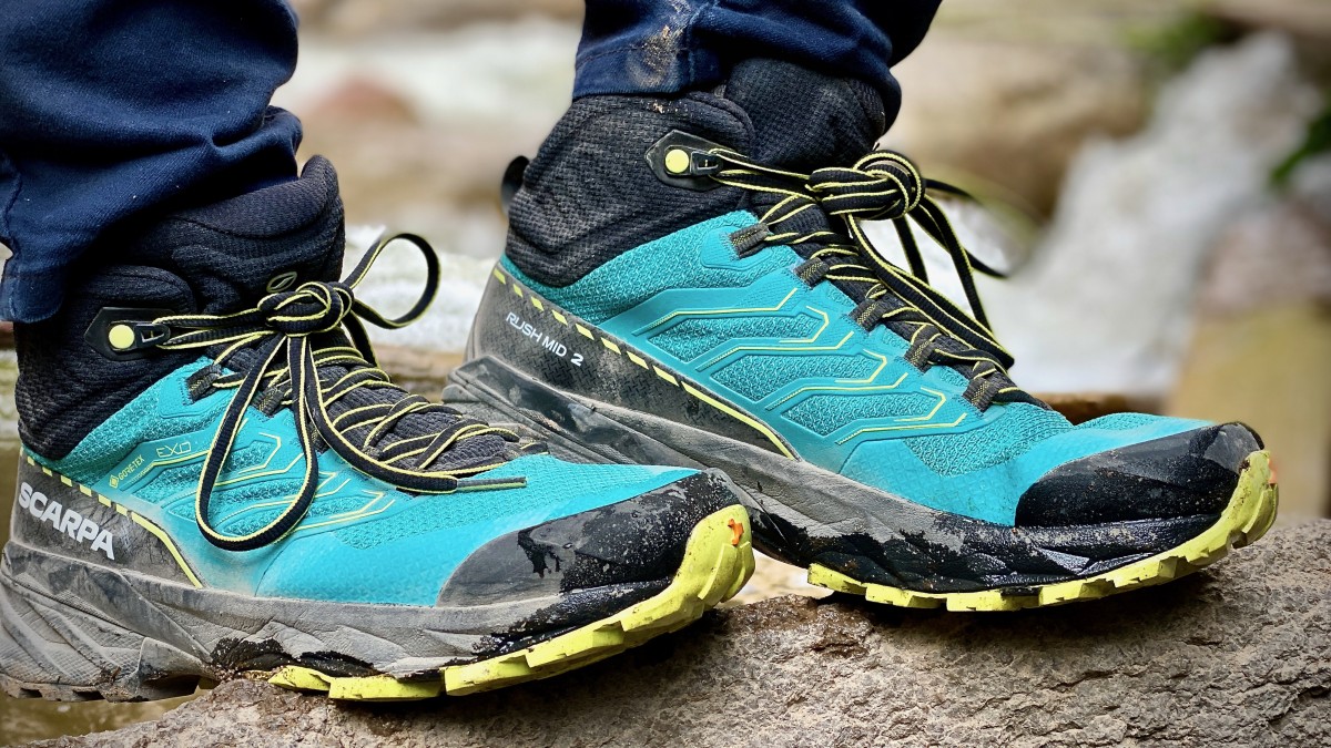 Scarpa Rush 2 Mid GTX - Women's Review (This boot is perfect for those fast and light mountain missions through well-maintained and technical trail systems...)