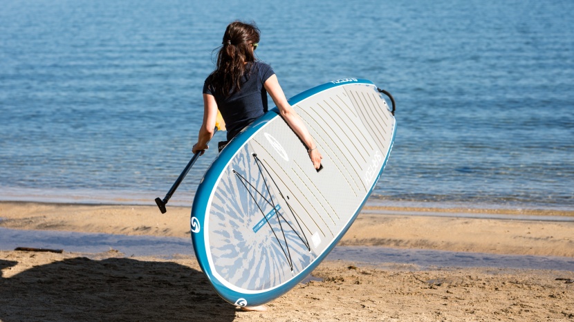 the catalyst was one of the lightest non-inflatable sups we tested...