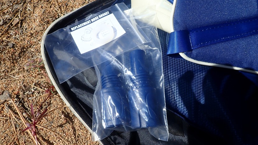 the pump handles arrive in a separate bag and can be removed to...