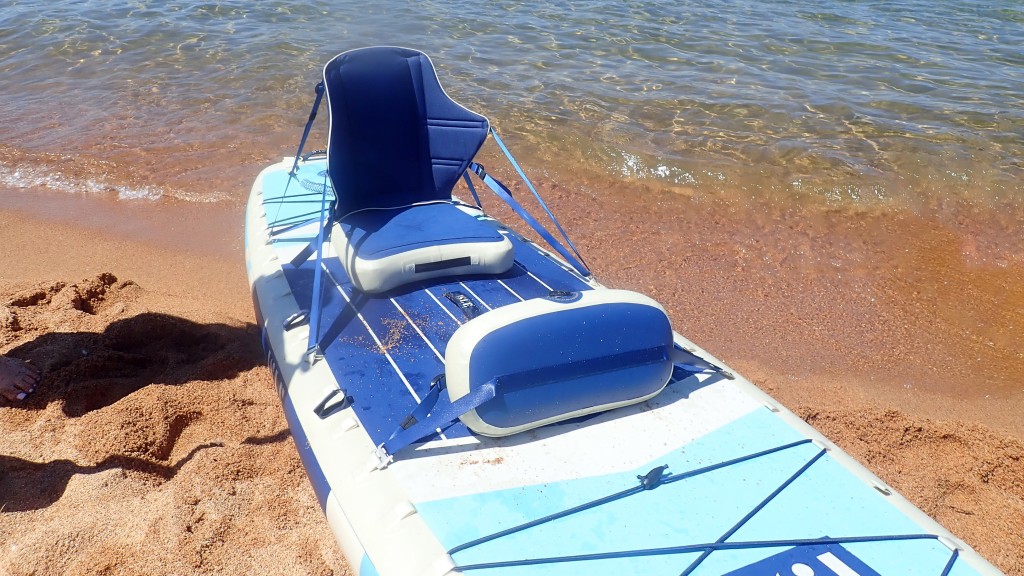 isle switch - compared to using it as a sup board, the kayak kit improves the...