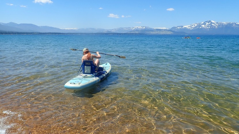 isle switch - while using it as a kayak, the raised seat lifts paddlers off the...