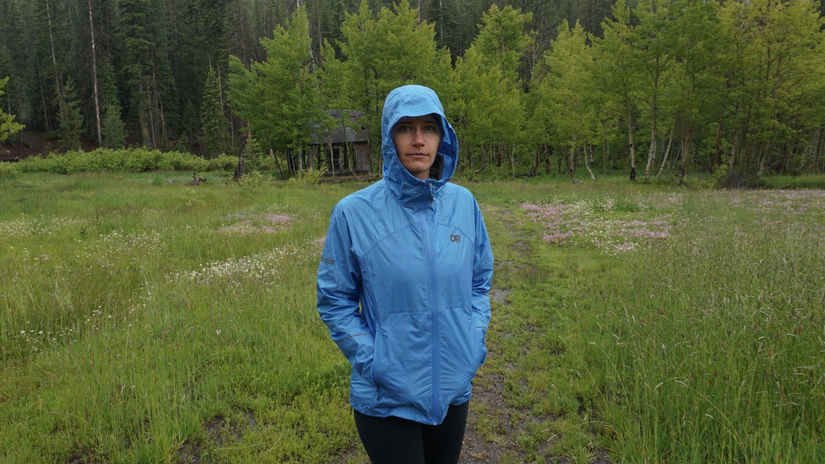 outdoor research helium for women rain jacket review