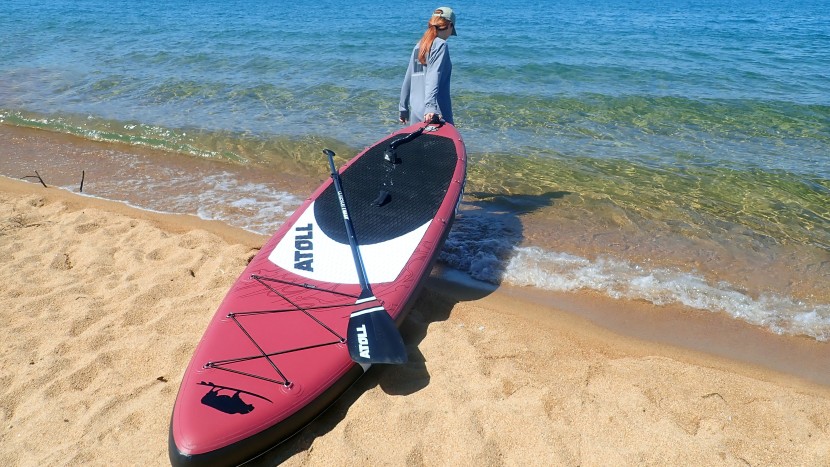 atoll 11&#039; - a front handle would make it easier to transport out of the water...