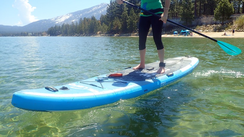 bluefin cruise carbon - the second inflation chamber underneath the deck pad of the cruise...