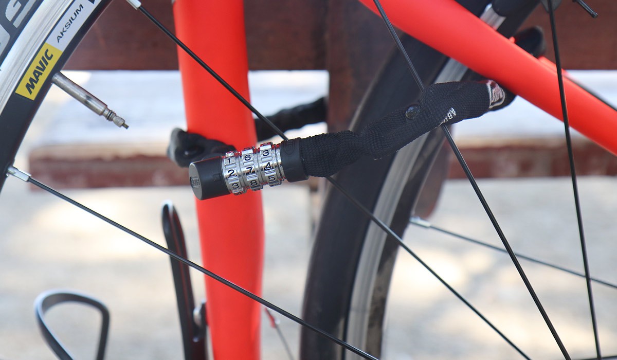 Combination Bike Lock Cable - Compact Anti-Theft Bicycle Chain