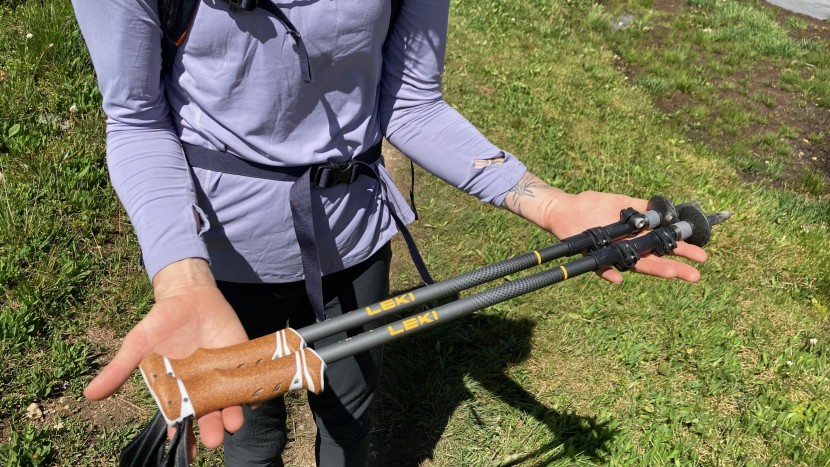 leki lhasa as - while telescoping poles will never pack up as small as foldable...