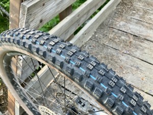 The Wicked Will rear tire prioritizes rolling speed and can get a...