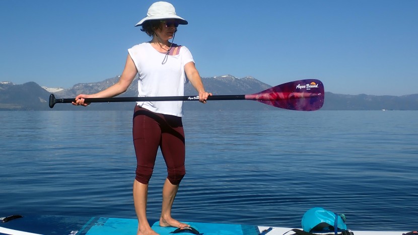 aqua bound malta fiberglass 2-piece - this paddle feels light and comfortable for most paddlers who are...