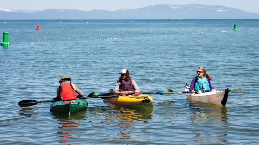 tucktec folding kayak - comparing two of the folding kayaks (the tucktec in green, left, and...