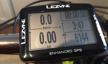 Product photo of Lezyne Mega XL GPS